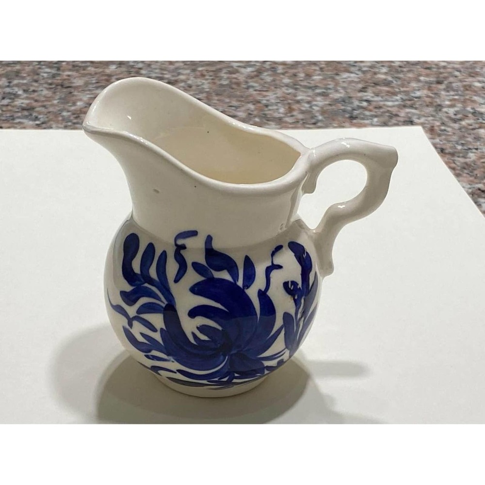 Cash Family Pottery Hand Painted Small Pitcher‎ or Creamer Dish